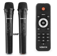 Carica l'immagine nel visualizzatore di Gallery, Altoparlante Professionale Portatile 15'+2 Microfoni Wireless UHF + Batteria