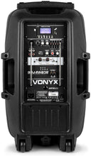 Carica l'immagine nel visualizzatore di Gallery, Altoparlante Professionale Portatile 12'+ 2 Microfoni Wireless UHF da 500W Batteria ricaricabile.