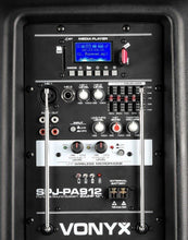 Carica l'immagine nel visualizzatore di Gallery, Altoparlante Professionale Portatile 12'+ 2 Microfoni Wireless UHF da 500W Batteria ricaricabile.