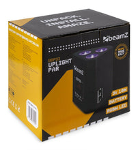 Carica l'immagine nel visualizzatore di Gallery, FARO 3 LED RGB DA DISCOTECA LUCE EFFETTO MULTICOLORE DMX CON BATTERIA INTEGRATA