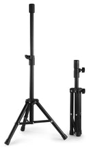 Carica l'immagine nel visualizzatore di Gallery, IMPIANTO AUDIO AMPLIFICATO : 2 CASSE 600 W MAX LED WOOFER 10"+BLUETOOTH+STATIVI