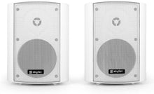 Cargar imagen en el visor de la galería, Coppia Diffusori Audio da parete con Staffe 100+100 Watt Max NERE o BIANCHE