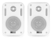 Carica l'immagine nel visualizzatore di Gallery, Coppia diffusori 60W Altoparlanti Parete Tenuta Stagna IP56 Per Esterno Bianche