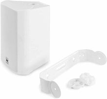 Load image into Gallery viewer, COPPIA CASSE AMPLIFICATE PARETE BIANCHE MONITOR ATTIVE BLUETOOTH FILODIFFUSIONE