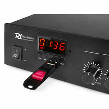 Carica l'immagine nel visualizzatore di Gallery, KIT AUDIO 1 FILODIFFUSIONE BLUETOOTH+USB+RADIO FM+TELECOMANDO+8 CASSE DA INCASSO