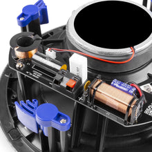 Carica l'immagine nel visualizzatore di Gallery, COPPIA 2 ALTOPARLANTI DA SOFFITTO ALTA QUALITA' AUDIO A 2 VIE 8" 22 CM BIANCO