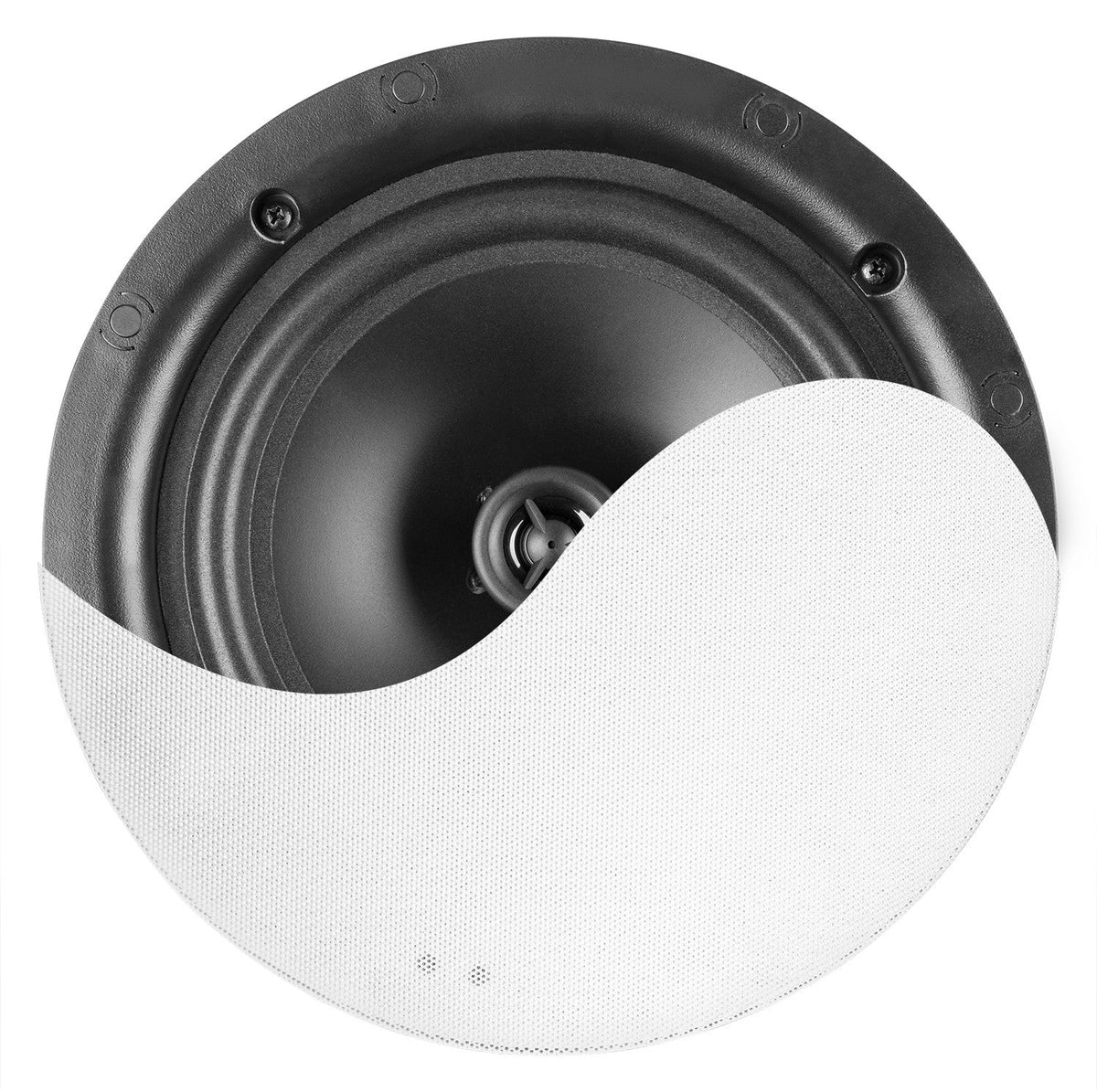 Herdio 4PCS Altoparlanti Da Soffto Bluetooth Da 5,25 '' Potenza Massima 600W Montaggio A Incasso A 2 Vie Più Amplificatore Bluetooth A 4 Canali Per Il Bagno - Foto 12