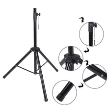 Cargar imagen en el visor de la galería, Coppia Stativi Supporti Treppiedi per Casse Acustiche + Borsa