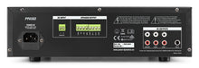Carica l&#39;immagine nel visualizzatore di Gallery, AMPLIFICATORE AUDIO FILODIFFUSIONE LOCALI 100 WATT 2 ZONE+USB SD BLUETOOTH
