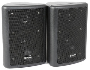 IMPIANTO AUDIO FILODIFFUSIONE LOCALI K3 50 Watt+Altoparlanti+Bluetooth+50 Mt Cavo