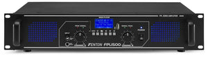 AMPLIFICATORE AUDIO PROFESSIONALE DIGITALE FENTON FPL 1500 WATT MAX+EQ+BLUETOOTH