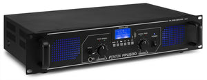 AMPLIFICATORE AUDIO PROFESSIONALE DIGITALE FENTON FPL 1500 WATT MAX+EQ+BLUETOOTH