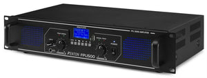 AMPLIFICATORE AUDIO PROFESSIONALE DIGITALE FENTON FPL 1500 WATT MAX+EQ+BLUETOOTH