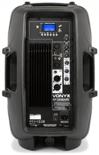 Laden Sie das Bild in den Galerie-Viewer, CASSA AUDIO AMPLIFICATA ATTIVA POTENTE. 600W WOOFER 12&quot; BLUETOOTH USB-SD-DISPLAY
