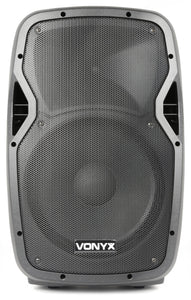 CASSA AUDIO AMPLIFICATA ATTIVA POTENTE. 600W WOOFER 12" BLUETOOTH USB-SD-DISPLAY