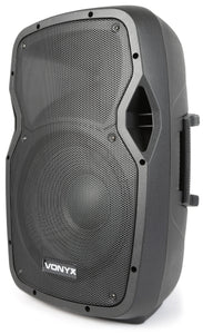 CASSA AUDIO AMPLIFICATA ATTIVA POTENTE. 600W WOOFER 12" BLUETOOTH USB-SD-DISPLAY