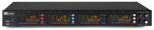 SET DI 4 MICROFONI PORTATILI CUFFIE PROFESSIONALI WIRELESS UHF 4X50 CANALI