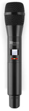 Carica l&#39;immagine nel visualizzatore di Gallery, SET DI MICROFONI WIRELESS UHF 4X50 CANALI 4 MICROFONI PORTATILI PROFESSIONALI
