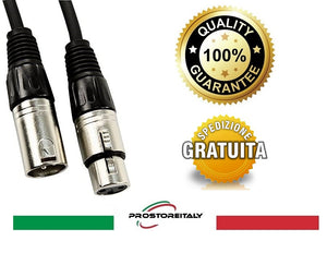 Hollywood the Starsound - Cavo Audio collegamento XLR, 10 m, connettore maschio