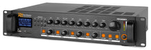 Carica l&#39;immagine nel visualizzatore di Gallery, PDV360MP3 AMPLIFICATORE MIXER PA 360W/100V 4 ZONE
