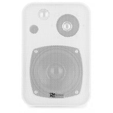 Carica l&#39;immagine nel visualizzatore di Gallery, Coppia 2 Diffusori Altoparlanti Parete Bianche SPEAKER SET WHITE 4&quot; 100V
