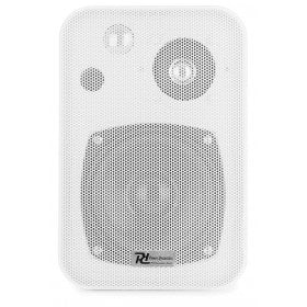 Coppia 2 Diffusori Altoparlanti Parete Bianche SPEAKER SET WHITE 4" 100V