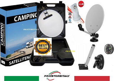 Parabola 37 cm+Lnb 1 uscita+Valigetta - Prostoreitaly.com