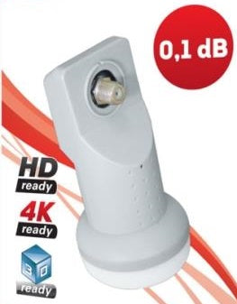 Lnb Sat Singolo 0,1 dB HD 4K