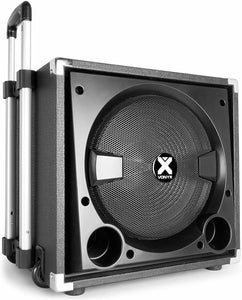 IMPIANTO AUDIO AMPLIFICATO ATTIVO:800 W MAX 2 CASSE+1SUB+BLUETOOTH+STATIVI+CAVI