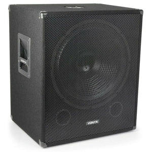 Subwoofer Attivo Vonix 46 Cm SMWBA18MP3 Bi-AMP 18"/1000W Max +Bluetooth+Usb