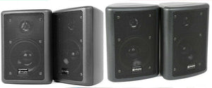 IMPIANTO AUDIO FILODIFFUSIONE BV40 LOCALI 100Watt+4 Altoparlanti+Bluetooth+100Mt Cavo